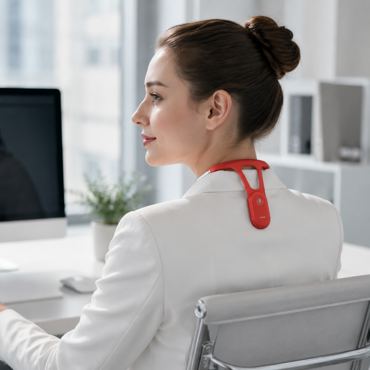 Smart Posture Corrector for Desk Workers, Real-Time Slouch Alerts