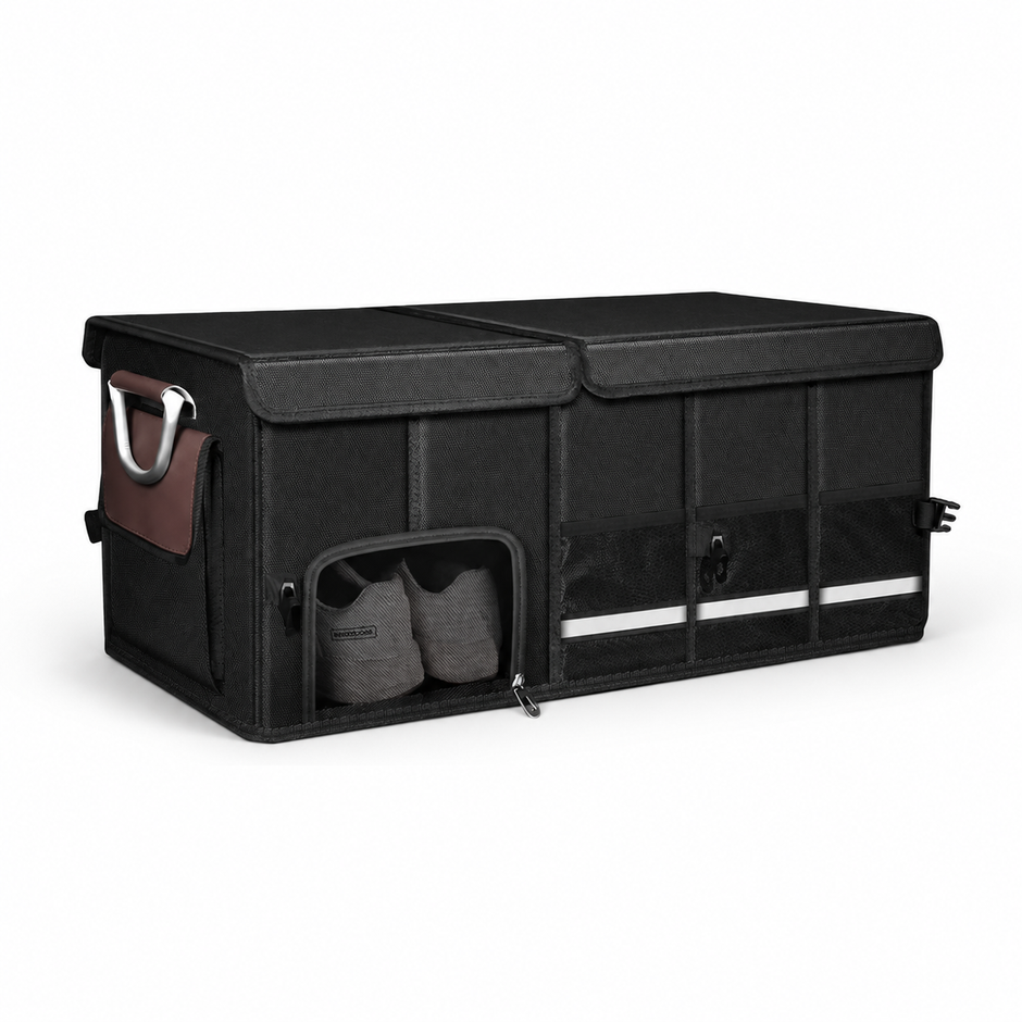 Foldable Car Trunk Organizer for Daily, Work & Home Storage
