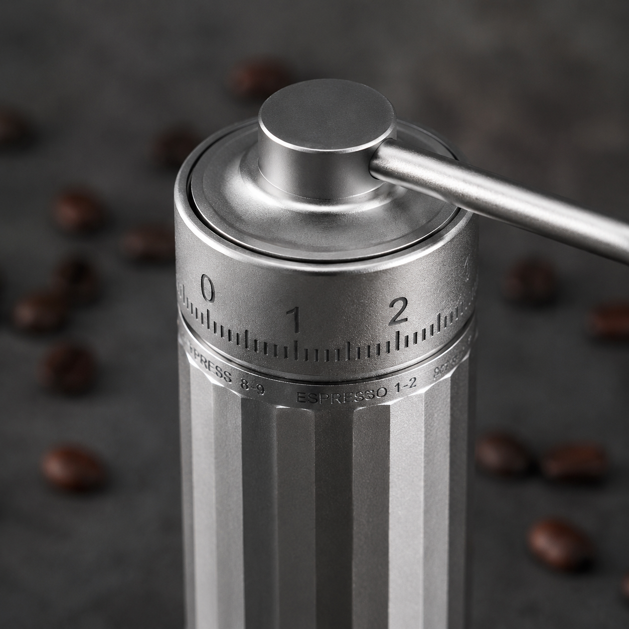 Manual Coffee Grinder with 0.02mm Precision for Espresso Brewing