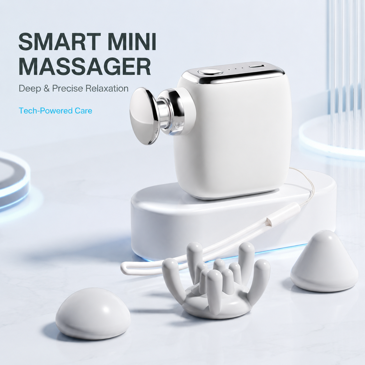 Pocket-Size Massage Gun for Everyday Muscle Relief & Recovery