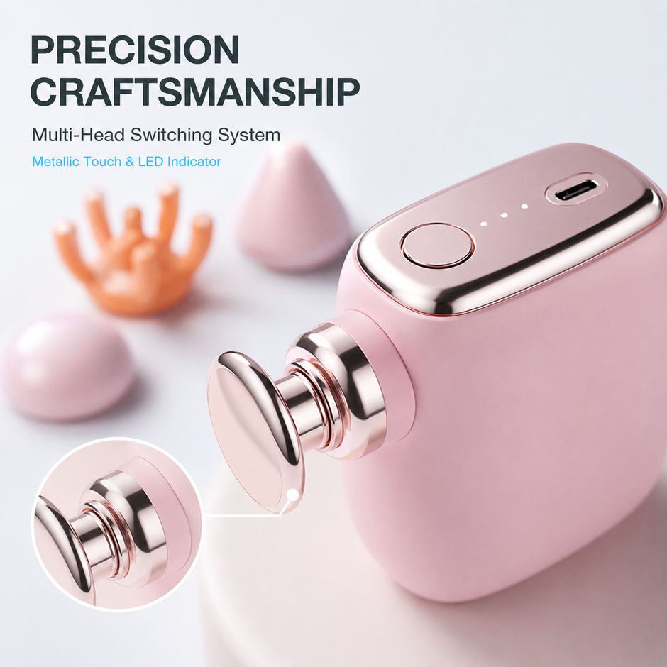 Pocket-Size Massage Gun for Everyday Muscle Relief & Recovery