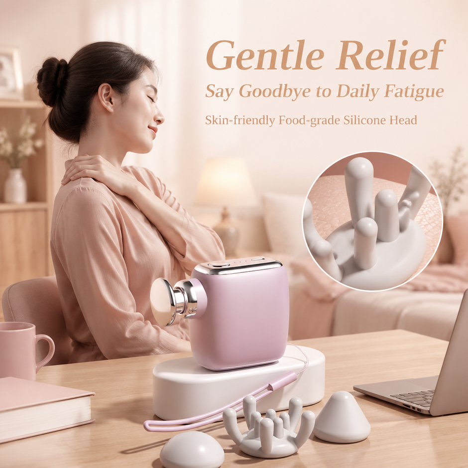 Pocket-Size Massage Gun for Everyday Muscle Relief & Recovery