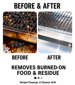 Cordless electric grill cleaner