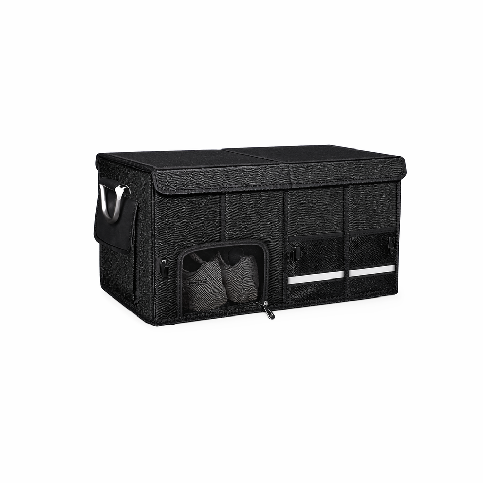 Foldable Car Trunk Organizer for Daily, Work & Home Storage