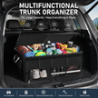 Foldable Car Trunk Organizer for Daily, Work & Home Storage