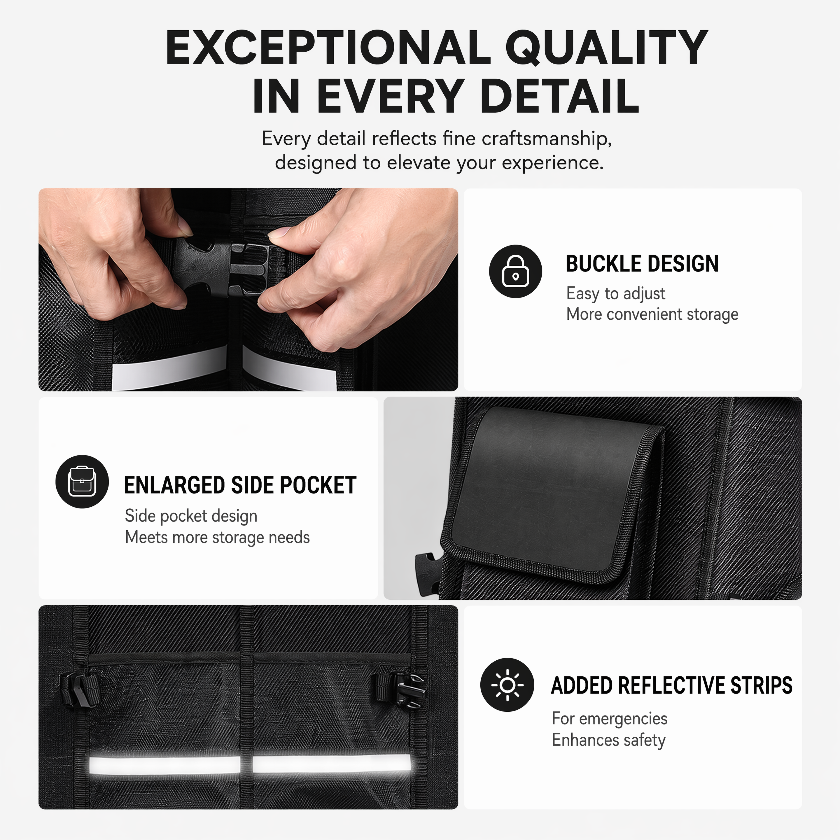 Foldable Car Trunk Organizer for Daily, Work & Home Storage