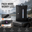3-Pack Reusable Waterproof Vacuum Storage Bag for Travel & Home