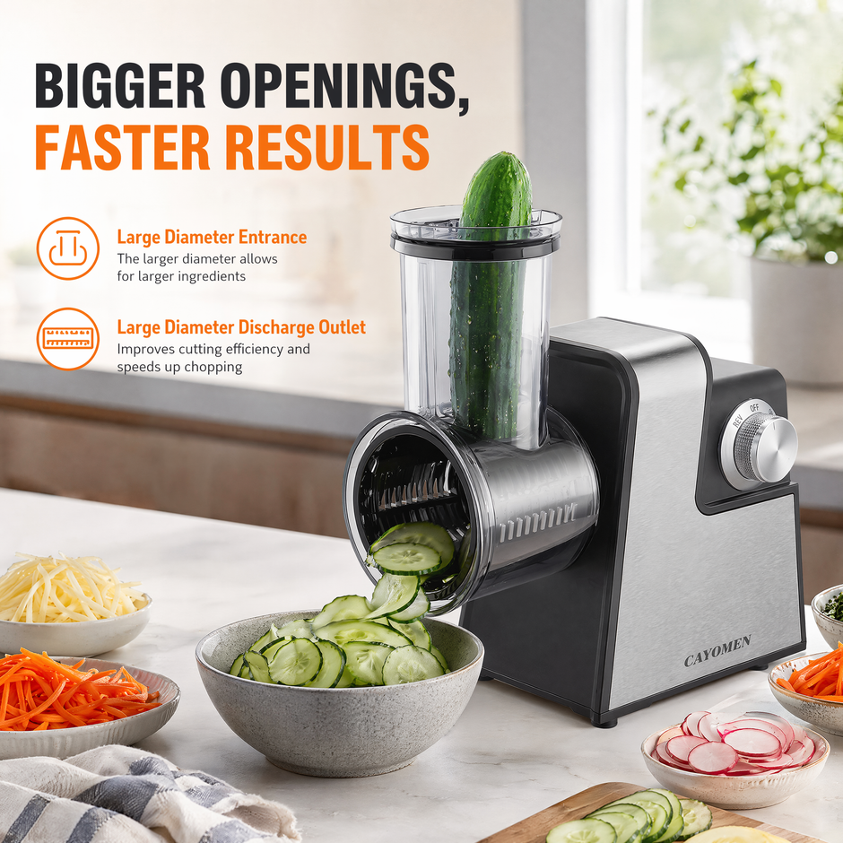 Electric Vegetable Slicer for Easy Everyday Meal Prep