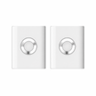 2-Pack Wide-Angle Linked Motion Lights for Safer Night Paths